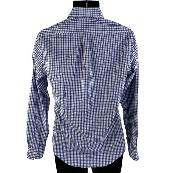 Mens Ralph Lauren Performance Slim Fit Long Sleeve Button Down Shirt Small Blue - Picture 7 of 7